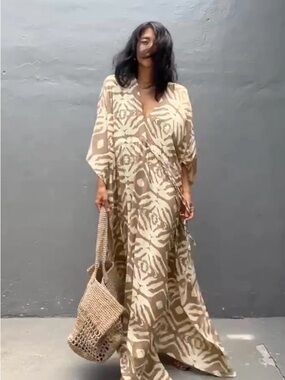 STYLE PARK KAFTAN DRESS - ONE SIZE - BNWT